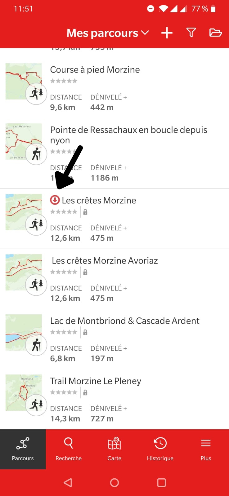Espace De Stockage Insuffisant Alors Que Non Où retrouver mes parcours téléchargés, et comment les supprimer pour
